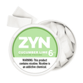 Nicotine pouch with cucumber lime flavor, 15 pcs, ZYN brand.