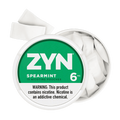 Fresh ZYN Spearmint Nicotine Pouches, 15-count container, nicotine replacement aid.