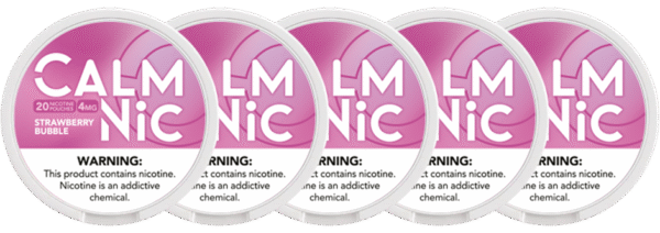 Strawberry Bubble 4Mg 20Pcs (5 pack)