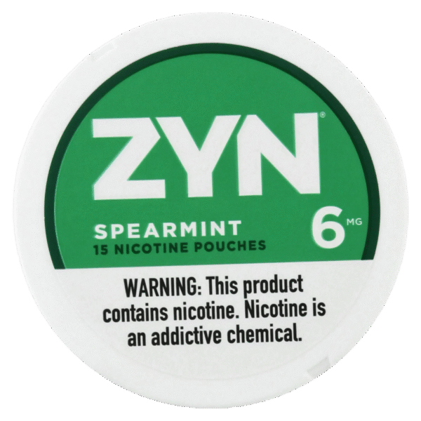 zyn spearmint 6Mg 15Pcs