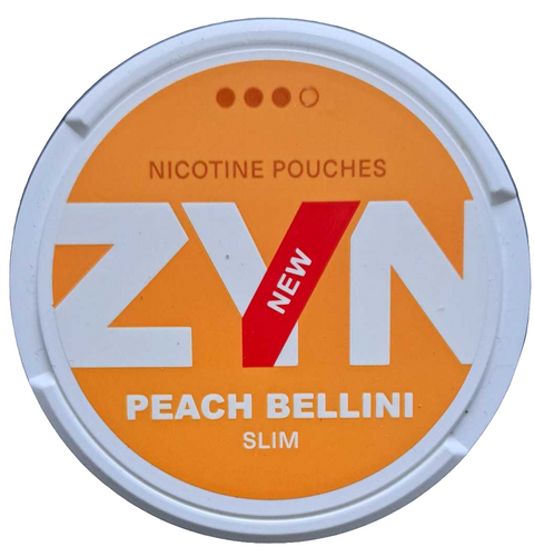 Zyn Peach Bellini (Euro Wet Pouches )